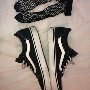 Black/White Old Skool Vans men’s 8